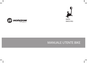 Manuale Horizon Fitness Paros Cyclette