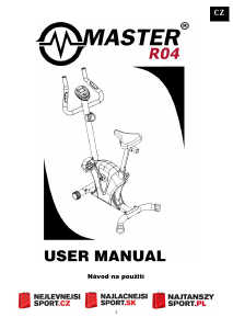 Instrukcja Master R04 Rower treningowy