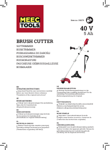 Manual Meec Tools 018-279 Brush Cutter