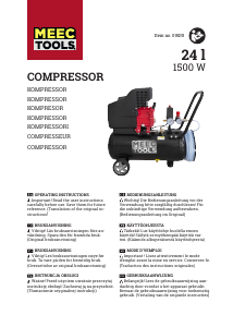 Bruksanvisning Meec Tools 019-231 Kompressor