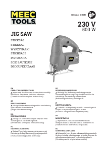 Käyttöohje Meec Tools 018-581 Kuviosaha