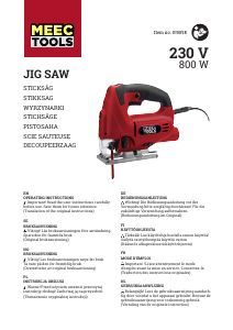 Manual Meec Tools 019-058 Jigsaw