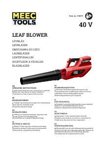 Mode d’emploi Meec Tools 018-272 Souffleur