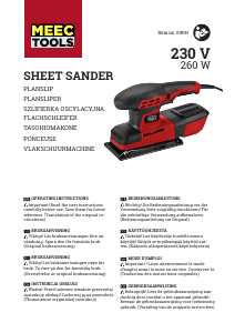 Manual Meec Tools 019-151 Orbital Sander