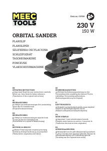 Mode d’emploi Meec Tools 017-936 Ponceuse vibrante