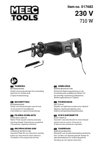 Handleiding Meec Tools 017-682 Reciprozaag