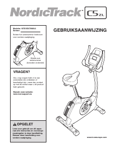 Handleiding NordicTrack C5ZL Hometrainer