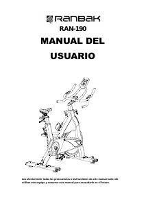 Manual de uso Ranbak RAN-190 Bicicleta estática