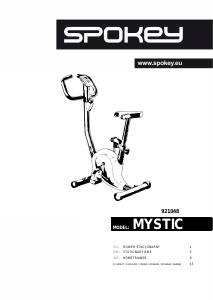 Manual Spokey Mystic Exercise Bike