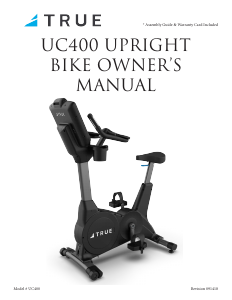 Manual True UC400 Exercise Bike