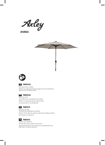 Посібник Axley 014-103 Садова парасолька