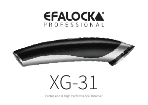 Manual Efalock XG-31 Beard Trimmer