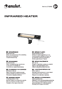 Manual Anslut 013-942 Patio Heater