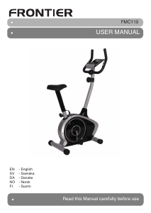 Bruksanvisning Frontier FMC110 Motionscykel