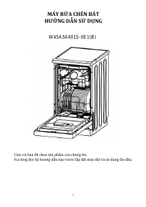 Hướng dẫn sử dụng Galanz W45A3A401S-0E1(B) Máy rửa chén