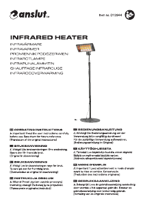 Manual Anslut 013-944 Patio Heater