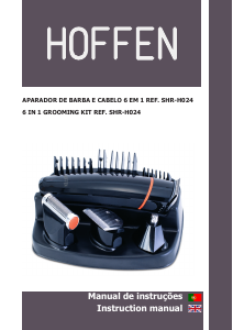 Manual Hoffen SHR-H024 Aparador de barba