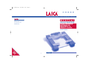 Handleiding Laica EP1340 Weegschaal