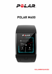 Kullanım kılavuzu Polar M600 Spor kol saati