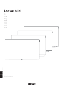 Manual de uso Loewe Bild 7 Televisor de OLED