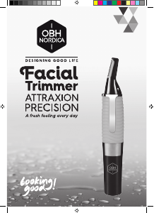 Manual OBH Nordica 5506 Attraxion Eyebrow Trimmer