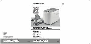 Bedienungsanleitung SilverCrest IAN 377066 Brotbackautomat