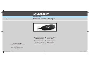 Handleiding SilverCrest SNHT 1.5 B2 Wenkbrauwtrimmer