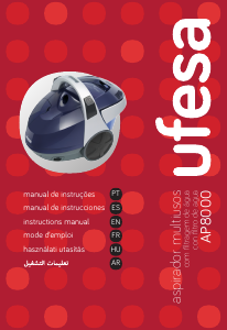 كتيب Ufesa AP8000 مكنسة كهربائية