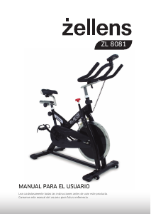 Manual de uso Zellens ZL 8081 Bicicleta estática