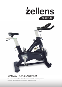 Manual de uso Zellens ZL 8900 Bicicleta estática