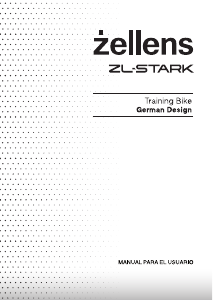 Manual de uso Zellens ZL STARK Bicicleta estática