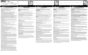 Mode d’emploi Wahl 58929-100 Tondeuse nez