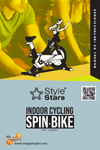 Manual de uso Style Stars 208800 Bicicleta estática