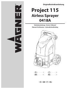 Manual Wagner Project 115 Paint Sprayer