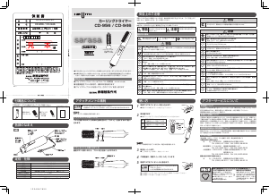 説明書 イズミ CD-946 ヘアスタイラー