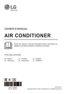 Manual LG A12FT Air Conditioner