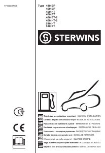 Manual de uso Sterwins 510 BT Cortacésped