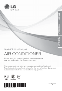 Manual LG CA12LHR Air Conditioner