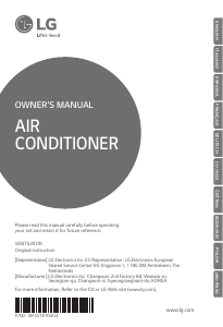 Manual LG LZ-H100GXN0 Air Conditioner