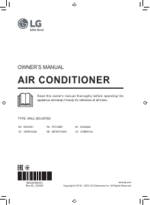 Handleiding LG S12EQ Airconditioner