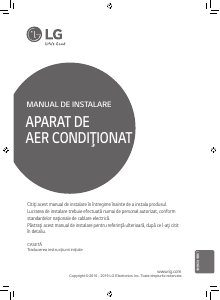 Manual LG UT42R Aer condiționat