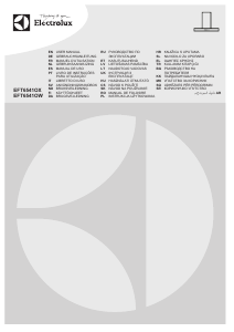 Manual Electrolux EFT6541OX Exaustor