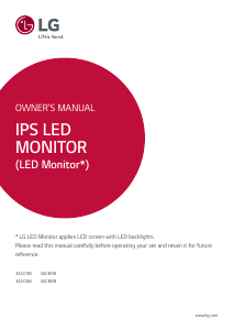 Manual LG 34UC98-W LED Monitor