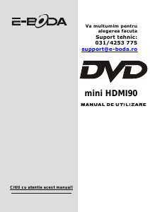 Manual E-Boda mini HDMI 90 DVD player