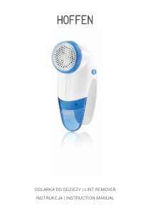 Manual Hoffen LR-8435-R Fabric Shaver