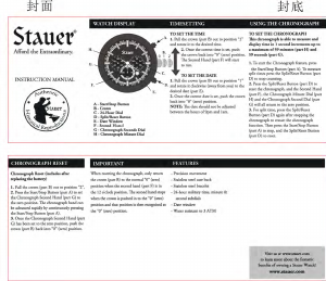 Handleiding Stauer 51174 Horloge