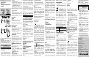 Használati útmutató Concept OZ1405 Textilborotva