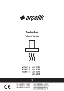 Kullanım kılavuzu Arçelik ADE 607 B Davlumbaz