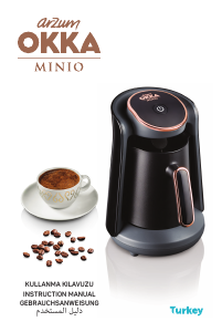 Bedienungsanleitung Arzum OK 004-D Okka Minia Kaffeemaschine