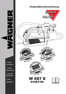 Manual Wagner WallPerfect W 68 E Paint Sprayer